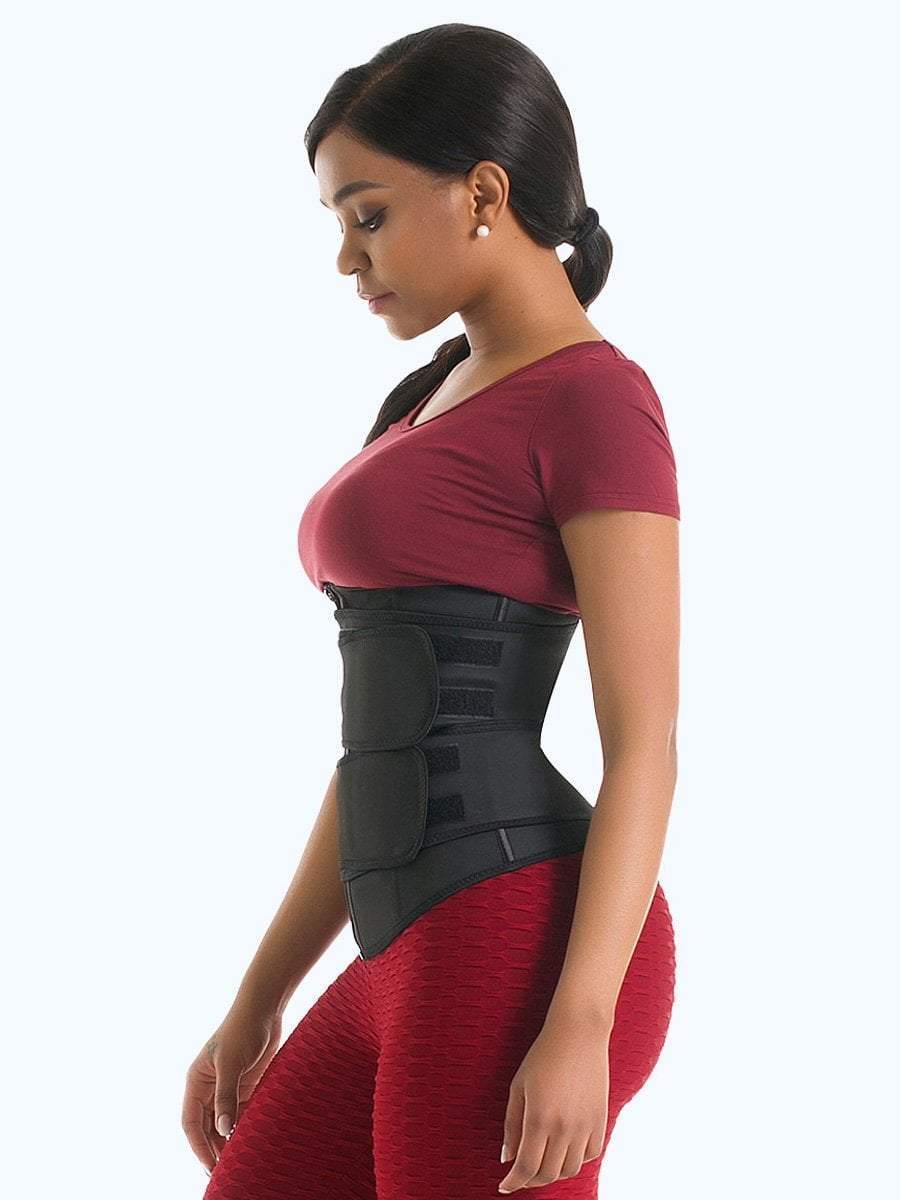 Extreme Waist Trainer With Adjustable Belts Waist Trainer 4XL / Black Hourglass Gal