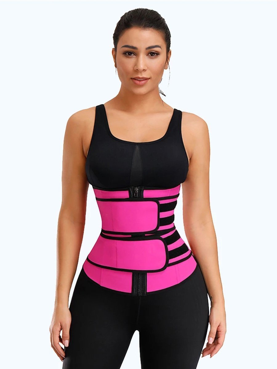Extreme Waist Trainer With Adjustable Belts Waist Trainer S / Pink Hourglass Gal