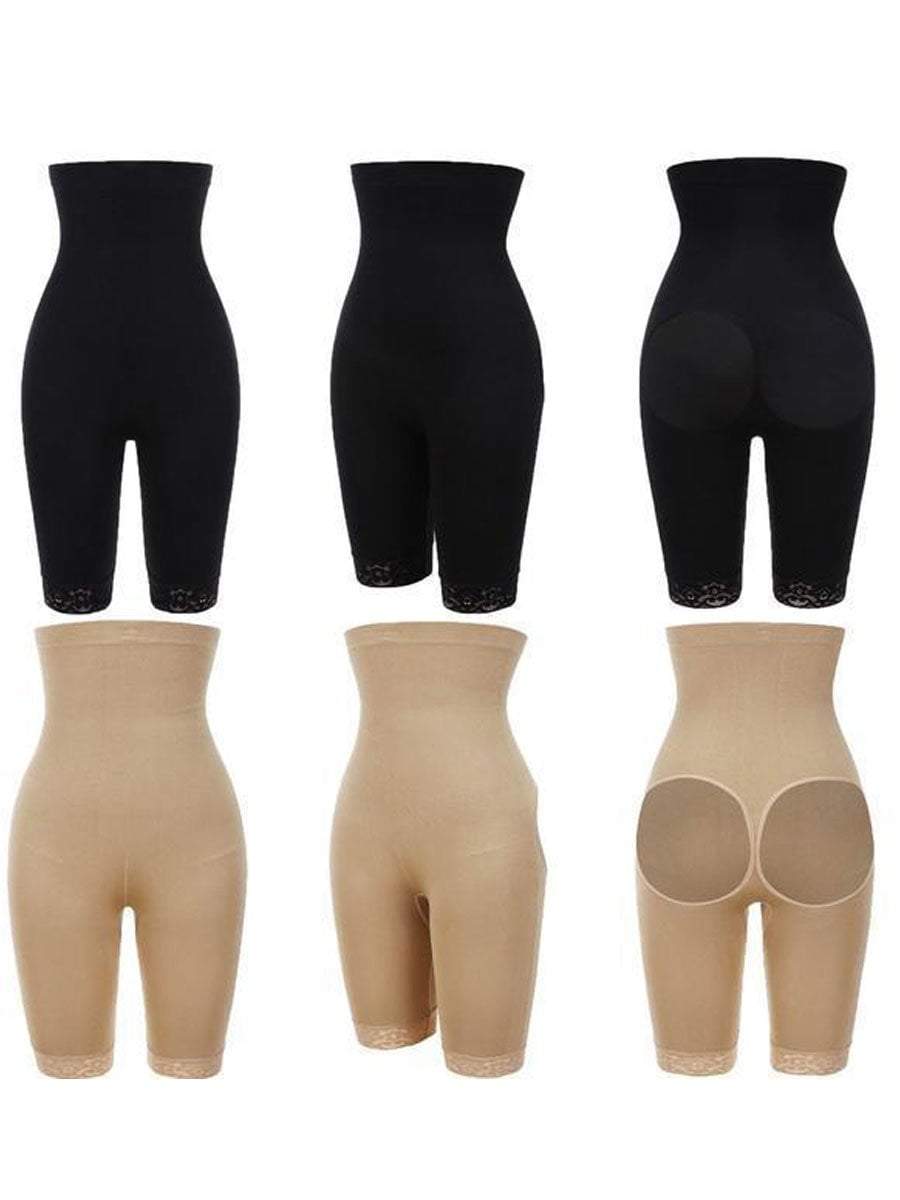 High-Waisted Shaper Short with Open-Rear Lift