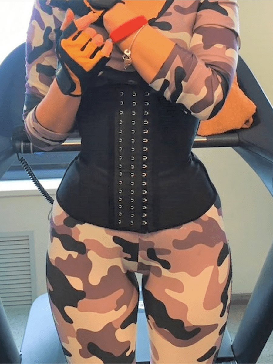 Hourglass Waist Trainer Corset waist trainer S / Black Hourglass Gal