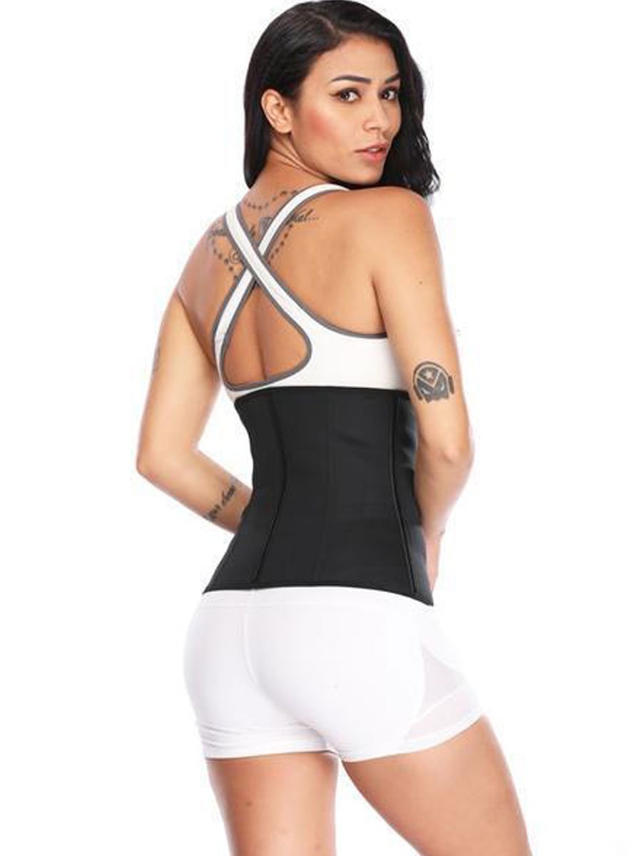 Latex Waist Trainer Zip-up waist trainer Hourglass Gal