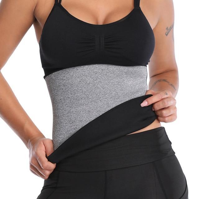 Neoprene Slim Sweat Waist Belt, Active wear, kiwiloverx