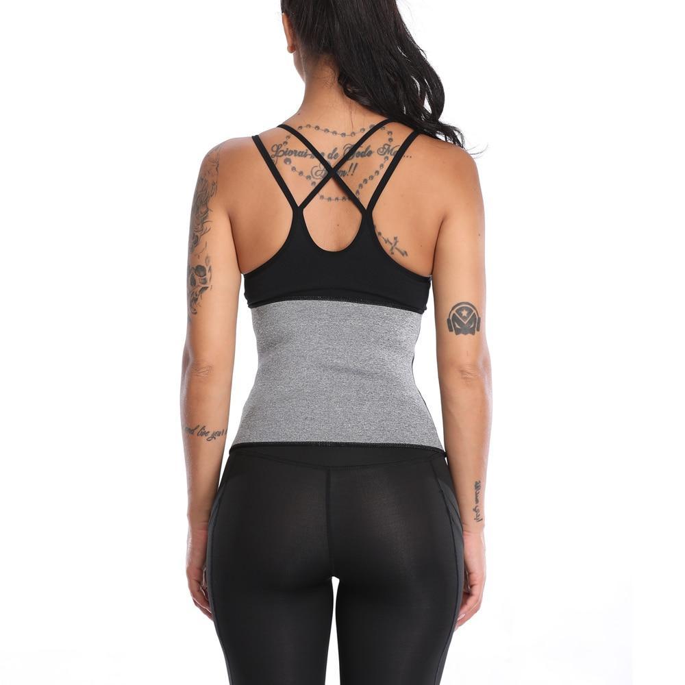 Neoprene Slim Sweat Waist Belt, Active wear, kiwiloverx