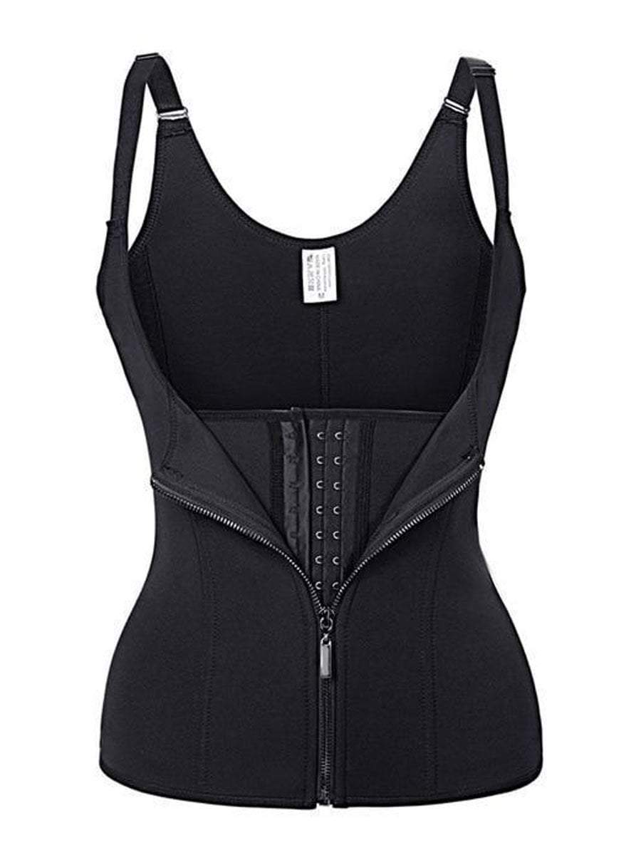 Neoprene Waist Trainer Vest waist trainer Black / L Hourglass Gal