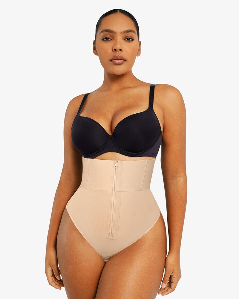 Boned Sculpt High Waist Shorts