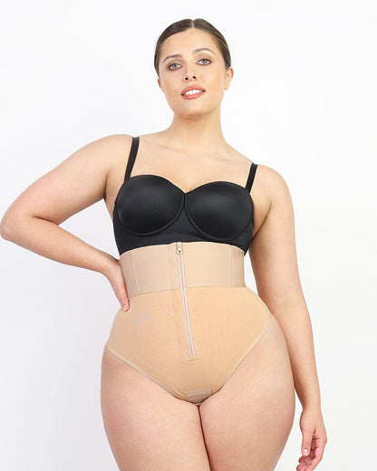 Boned Sculpt High Waist Shorts