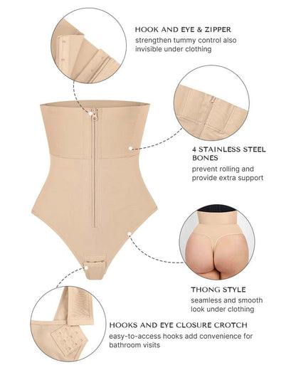 Boned Sculpt High Waist Shorts
