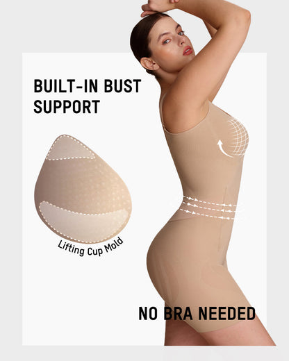 All in One Snap Off Sculpting Bodysuit detail d