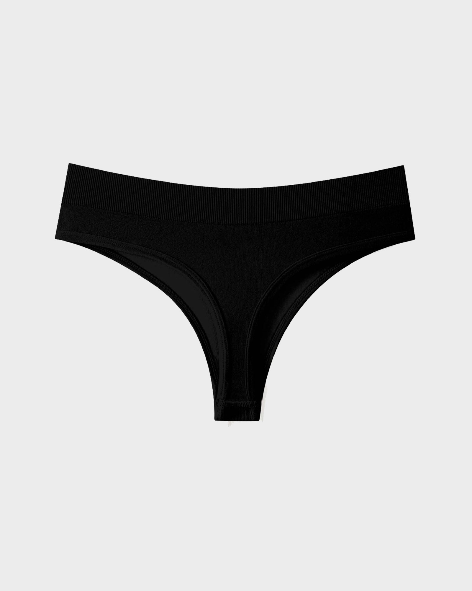 ComfortSeamlessSportThongPanties black