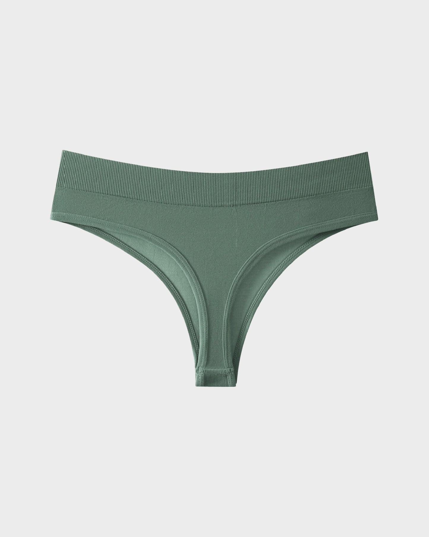 ComfortSeamlessSportThongPanties green
