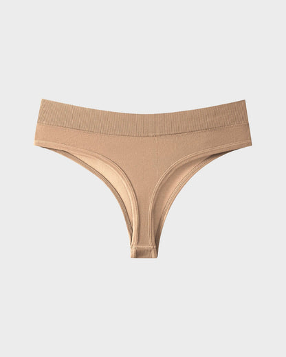ComfortSeamlessSportThongPanties nude