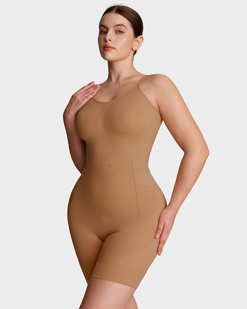 Easyslide Sculpting Bodysuit dark nude a
