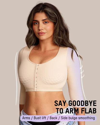 Front Closure Bra Tank Shapewear skin detail a