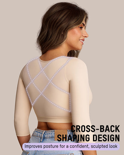 Front Closure Bra Tank Shapewear skin detail b