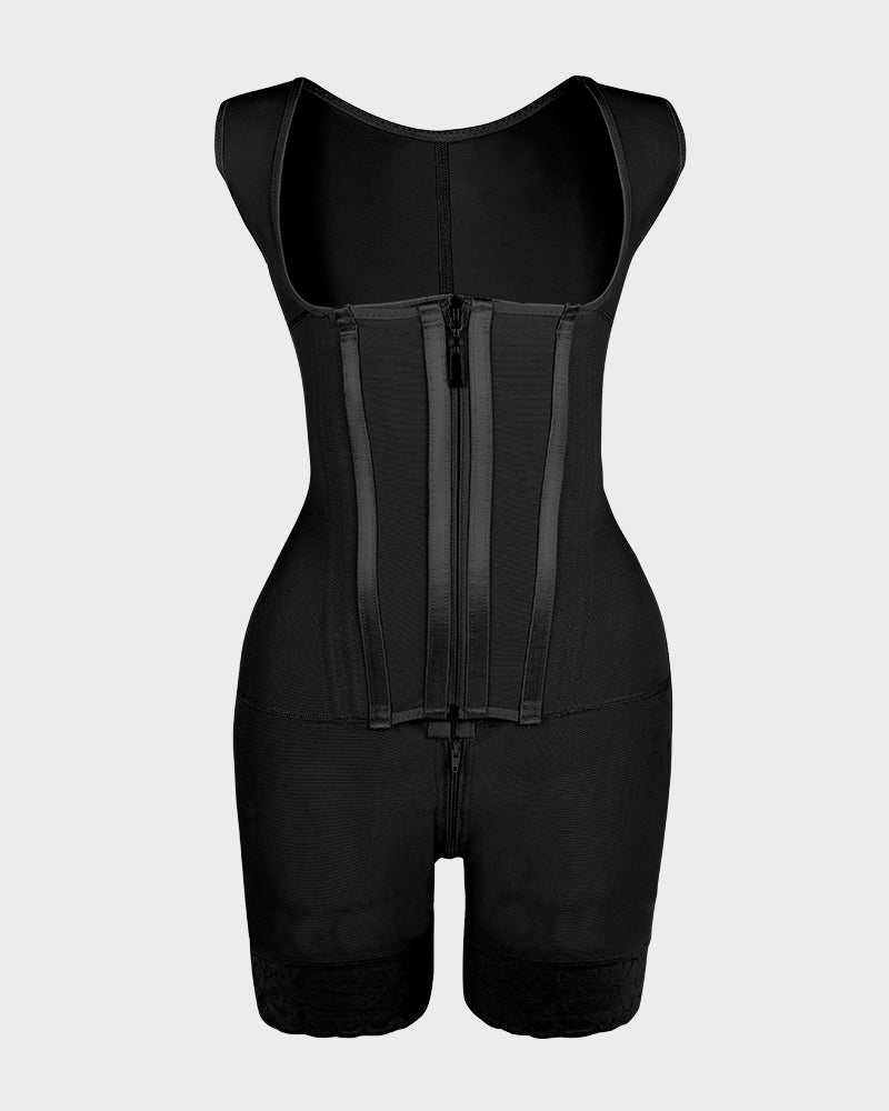 Post Surgery Tummy Tuck Compression Garment black sku