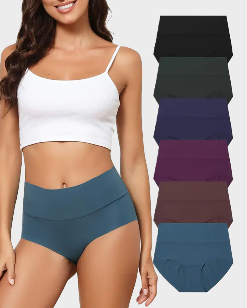 SeamlessHigh WaistNoShowComfortPanties b