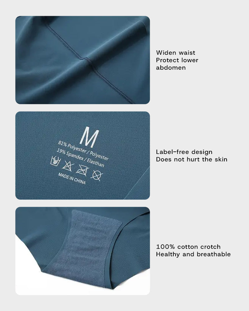 SeamlessHigh WaistNoShowComfortPanties c