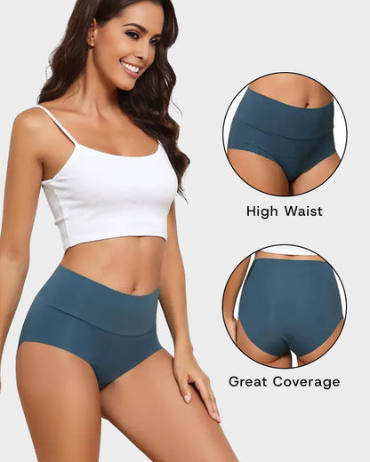 SeamlessHigh WaistNoShowComfortPanties d