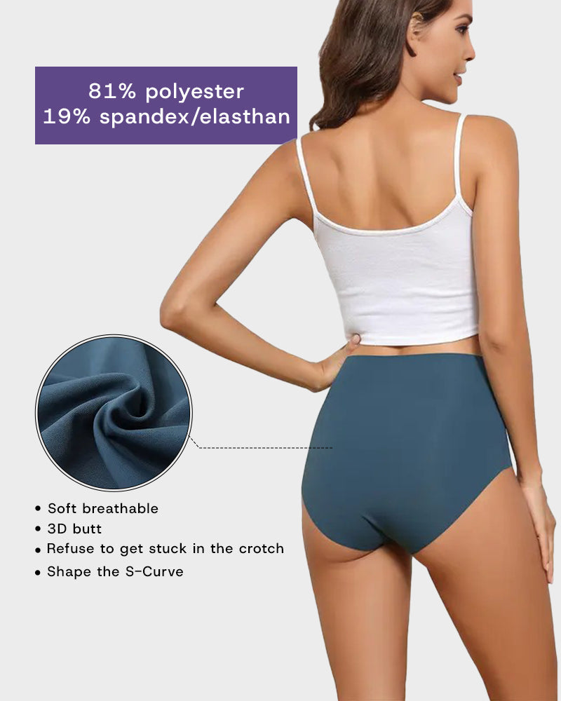 SeamlessHigh WaistNoShowComfortPanties f