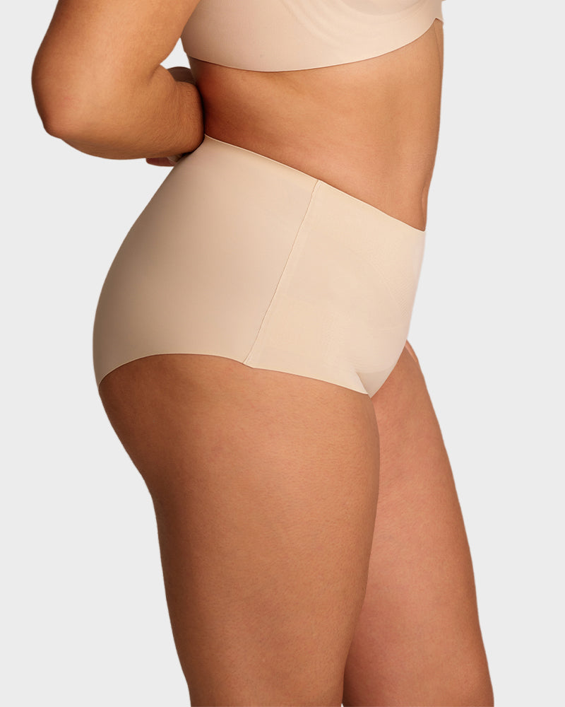Seamless High Waist Shaping Panty nude e