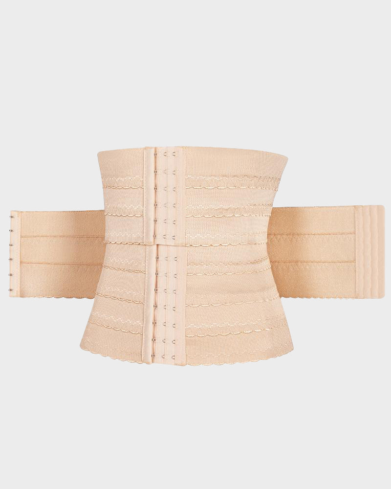 SegmentedWaistTrainerCorsetwithSteelBones beige a