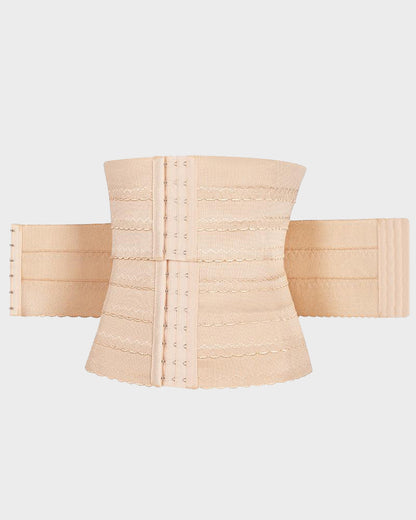 SegmentedWaistTrainerCorsetwithSteelBones beige a