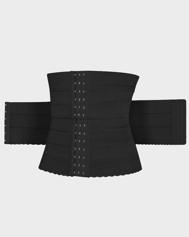 SegmentedWaistTrainerCorsetwithSteelBones black b