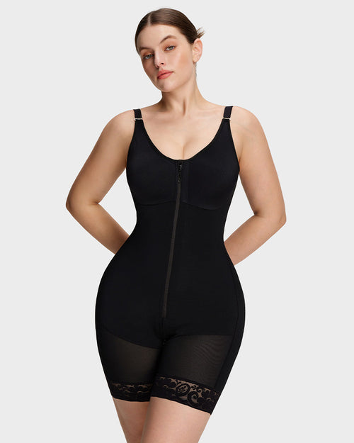 Tummy Control Butt Lifter Shaper with Zipper Crotch Fajas Colombianas black a 59d53e8d b144 44a3 970d 42ca37bb8ee1