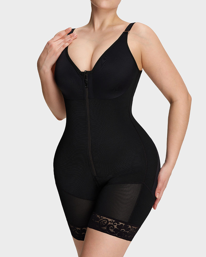 Tummy Control Butt Lifter Shaper with Zipper Crotch Fajas Colombianas black df77d82a 6223 4eb5 b641 2cbb9a9666ec
