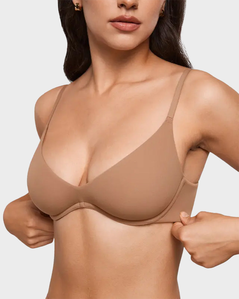 UnlinedPlungeBalconetteBrawithUnderwire Gravelbeige a