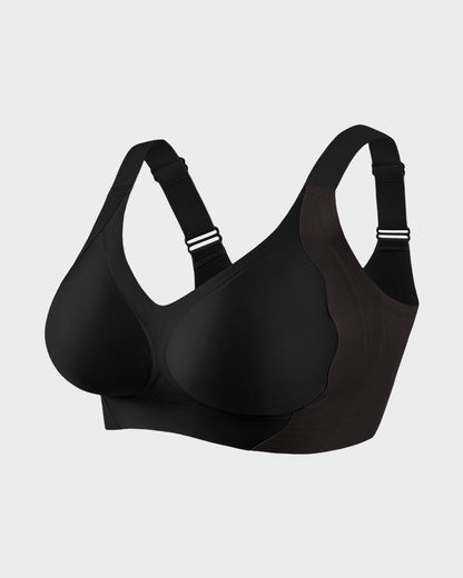 CloudLift™ bra Invisible Wide-Band Wireless Support Bra - Black