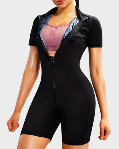 Shecurve womens full body shapewear sauna suit, view 2