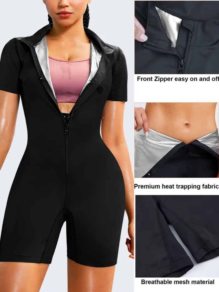 Shecurve womens full body shapewear sauna suit, view 6