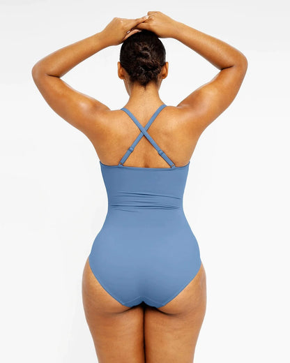 Smart Sculpt U-Ring Cut Out Shaping Swimsuit