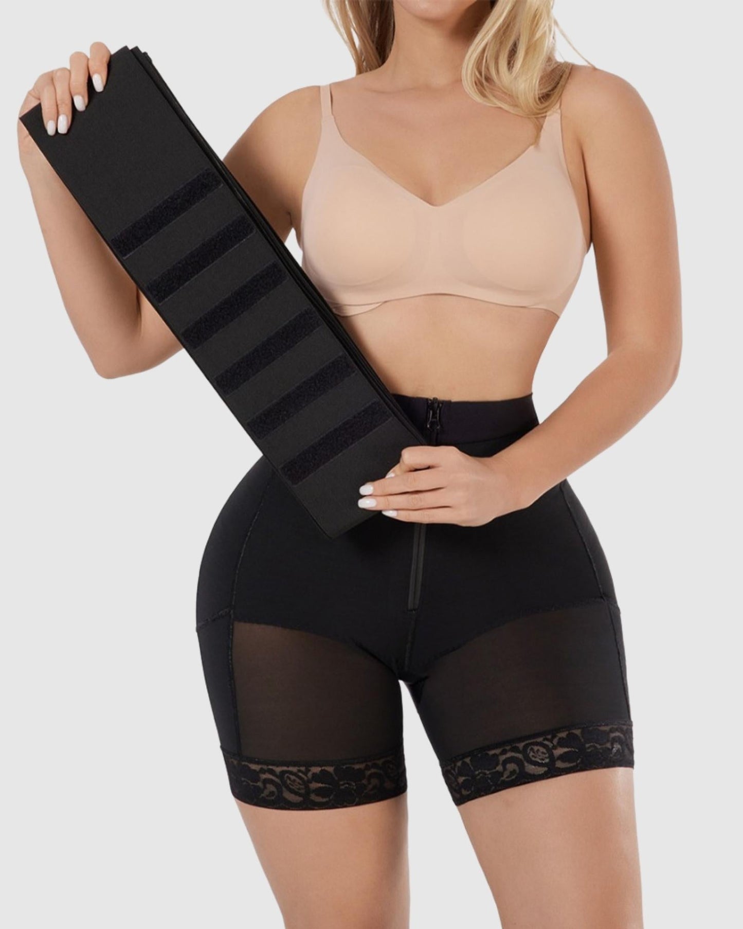 Latex Band Shaper Shorts