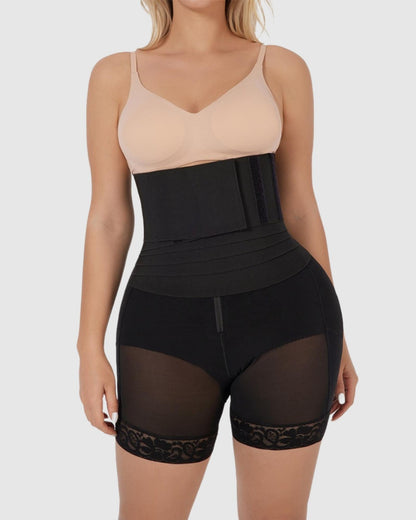 Latex Band Shaper Shorts