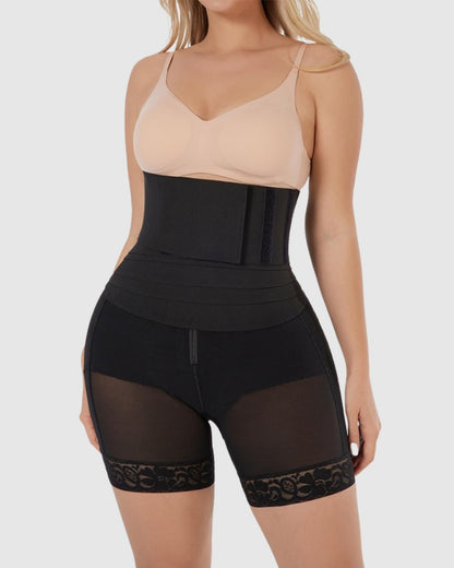 Latex Band Shaper Shorts