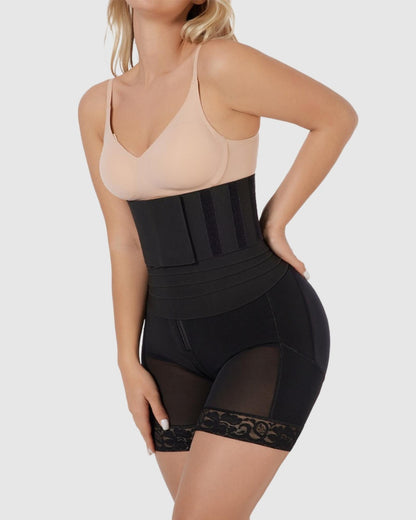 Latex Band Shaper Shorts
