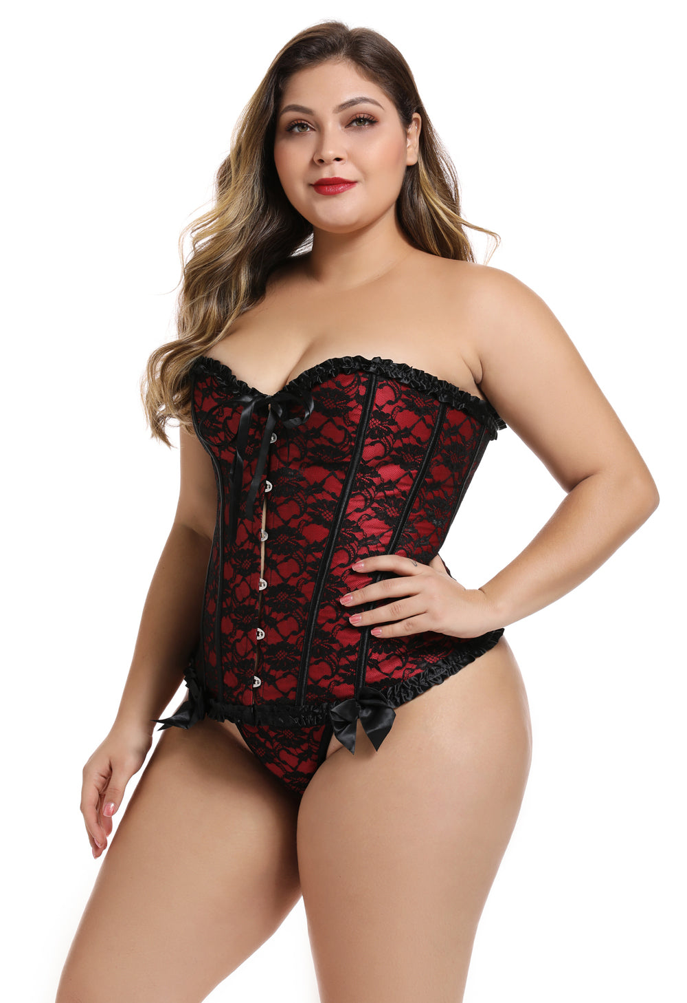 Lace Corset Set