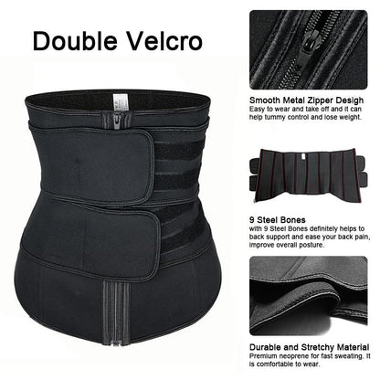 Extreme Waist Trainer With Adjustable Belts Waist Trainer Hourglass Gal