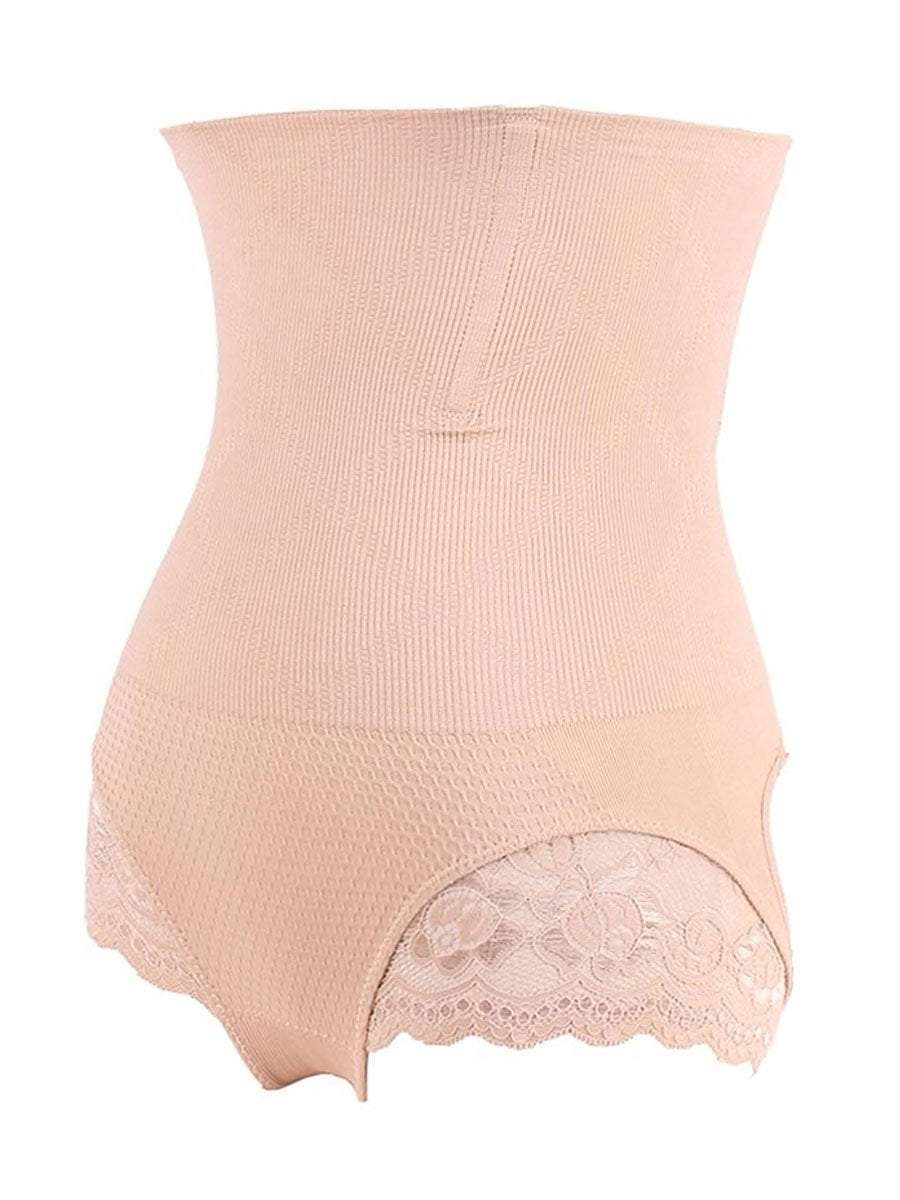 High Waist Boned Shaping Boyshort with Open-Rear-Lift Butt Lifter Hourglass Gal
