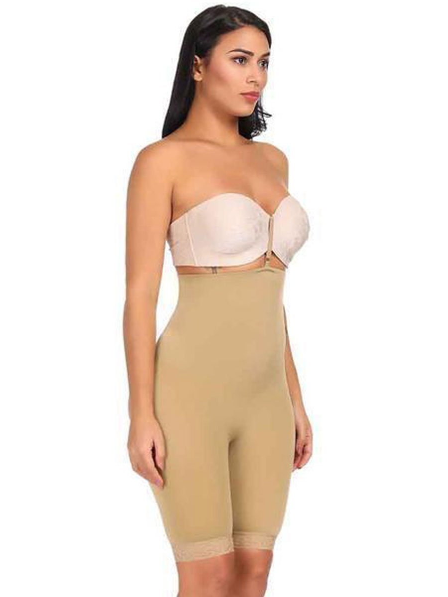 High-Waisted Shaper Short with Open-Rear Lift