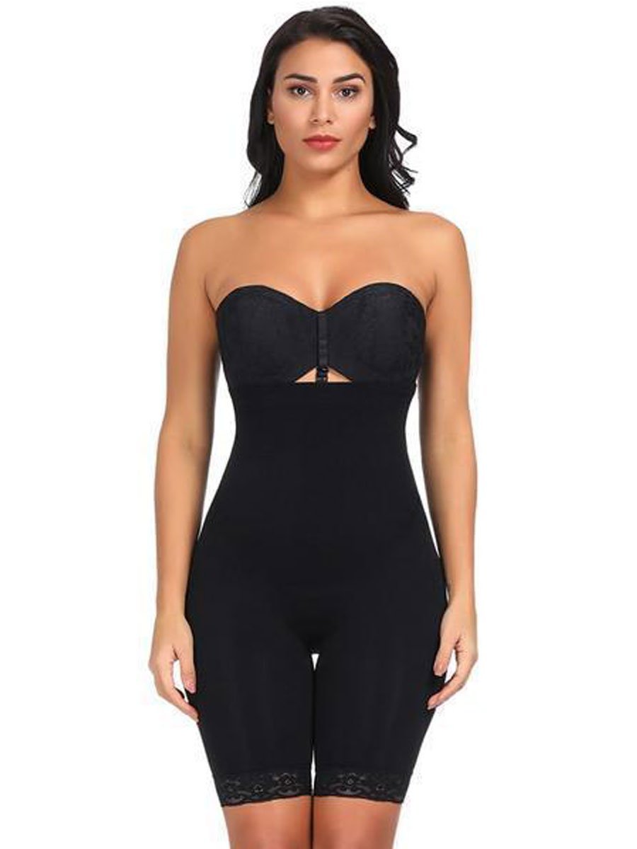 High-Waisted Shaper Short with Open-Rear Lift