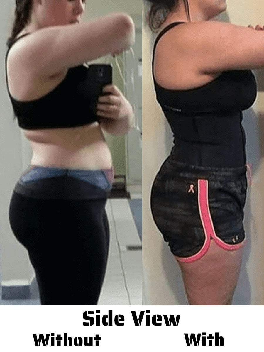 Kolable Waist Trainer for Women Workout Waist Cincher Trimmer Underbust  Corset Tummy Control Hourglass Body Shapewear Black-M 