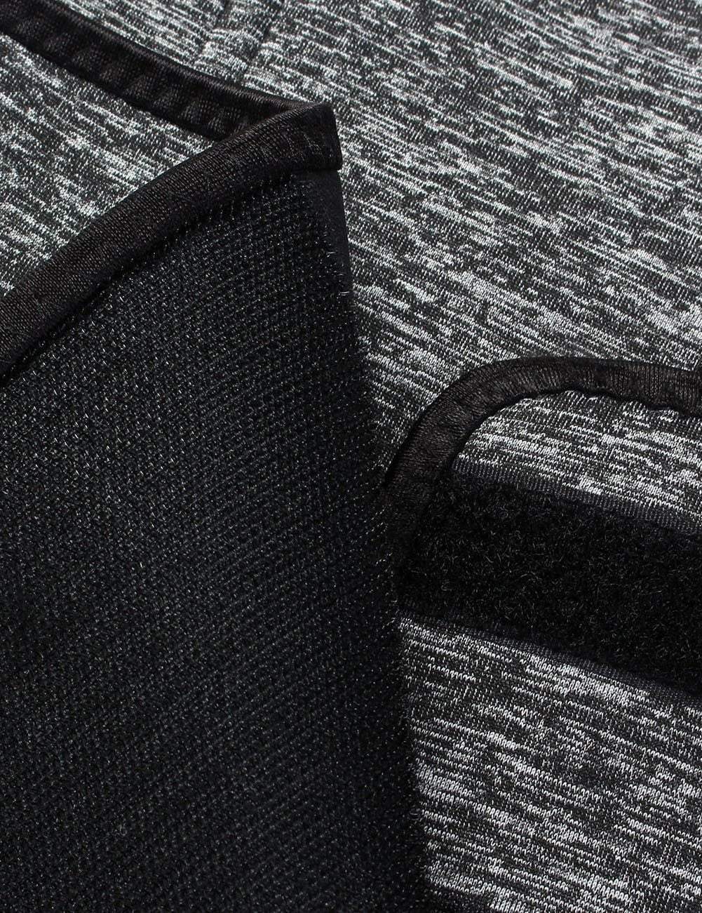 Black Zipper Latex Waist Trainer Belt High Compression – Mira