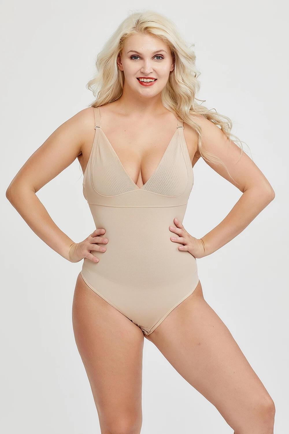 Low Back Thong Bodysuit Shapewear