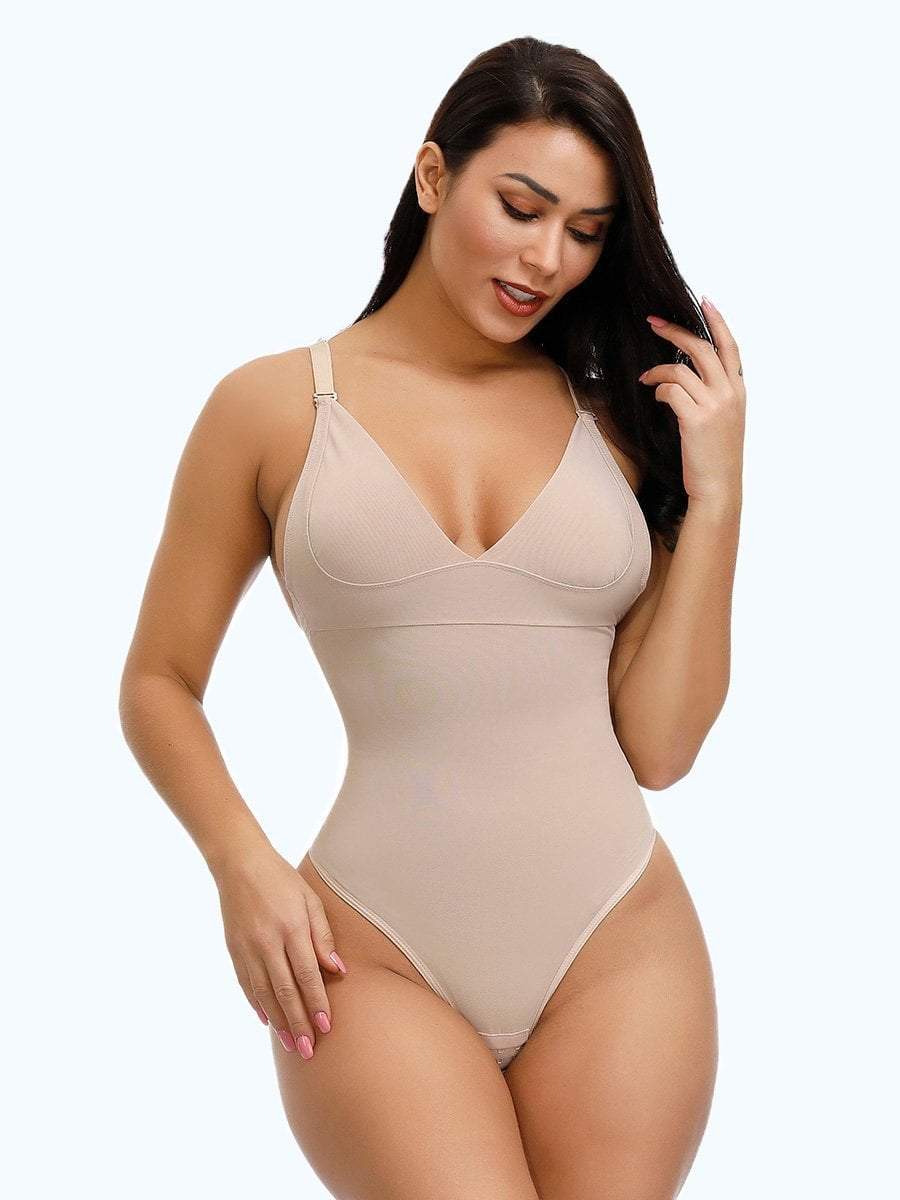 Low Back Thong Bodysuit Shapewear