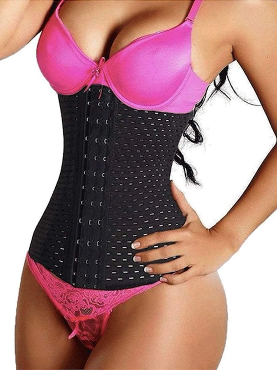 Reamphy Women's Waist Trainer Corset for Workout & Weight Loss | Posture  Support & Back Relief | Hourglass Figure Body Shaper