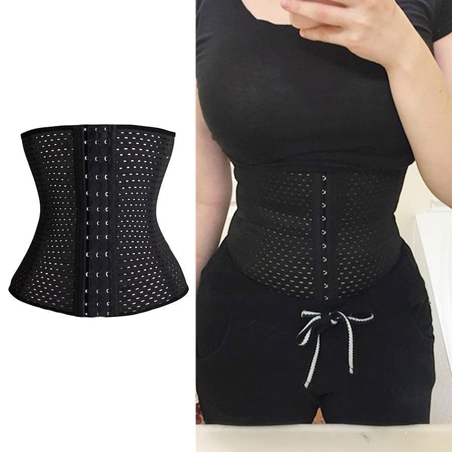 SAYFUT Weight Loss Hourglass Waist Trainer Body Cincher Sport Workout  Shapers, XX-Large (Waist 33.8-36.2inch), Black : : Clothing, Shoes  & Accessories