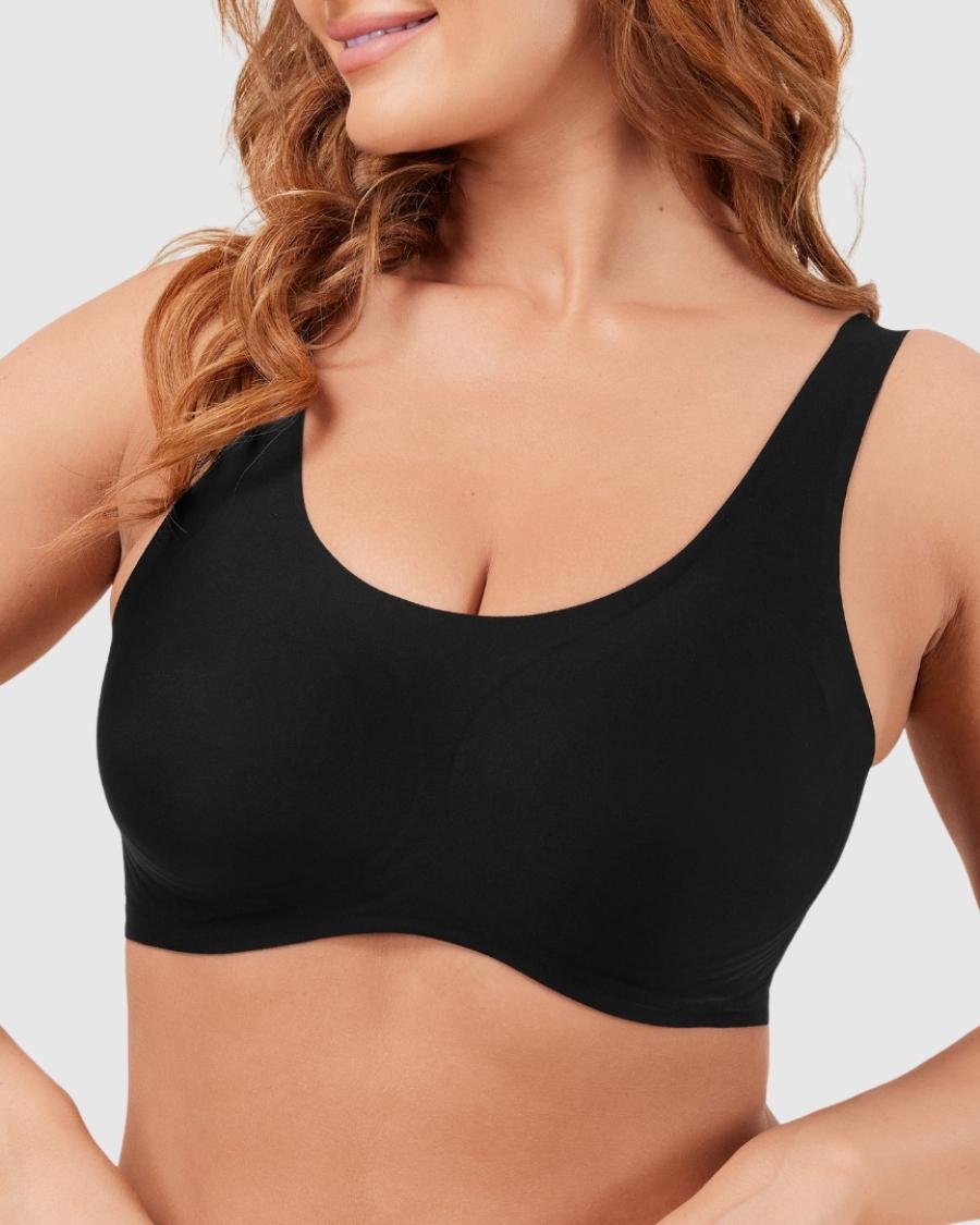 Seamless Wireless Push Up Bra